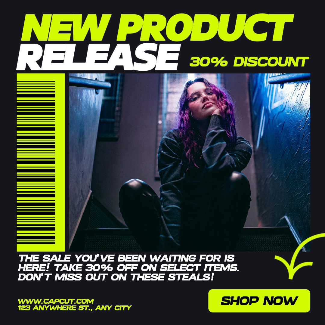 Anuncios de Facebook Ropa y zapatos Cartel de marketing Nuevo producto