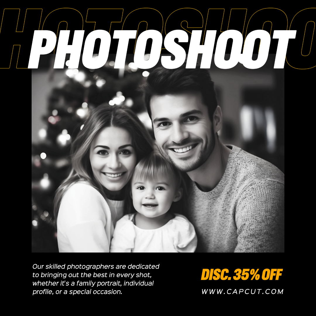 Life Service Photoshoot Promotion Instagram Post