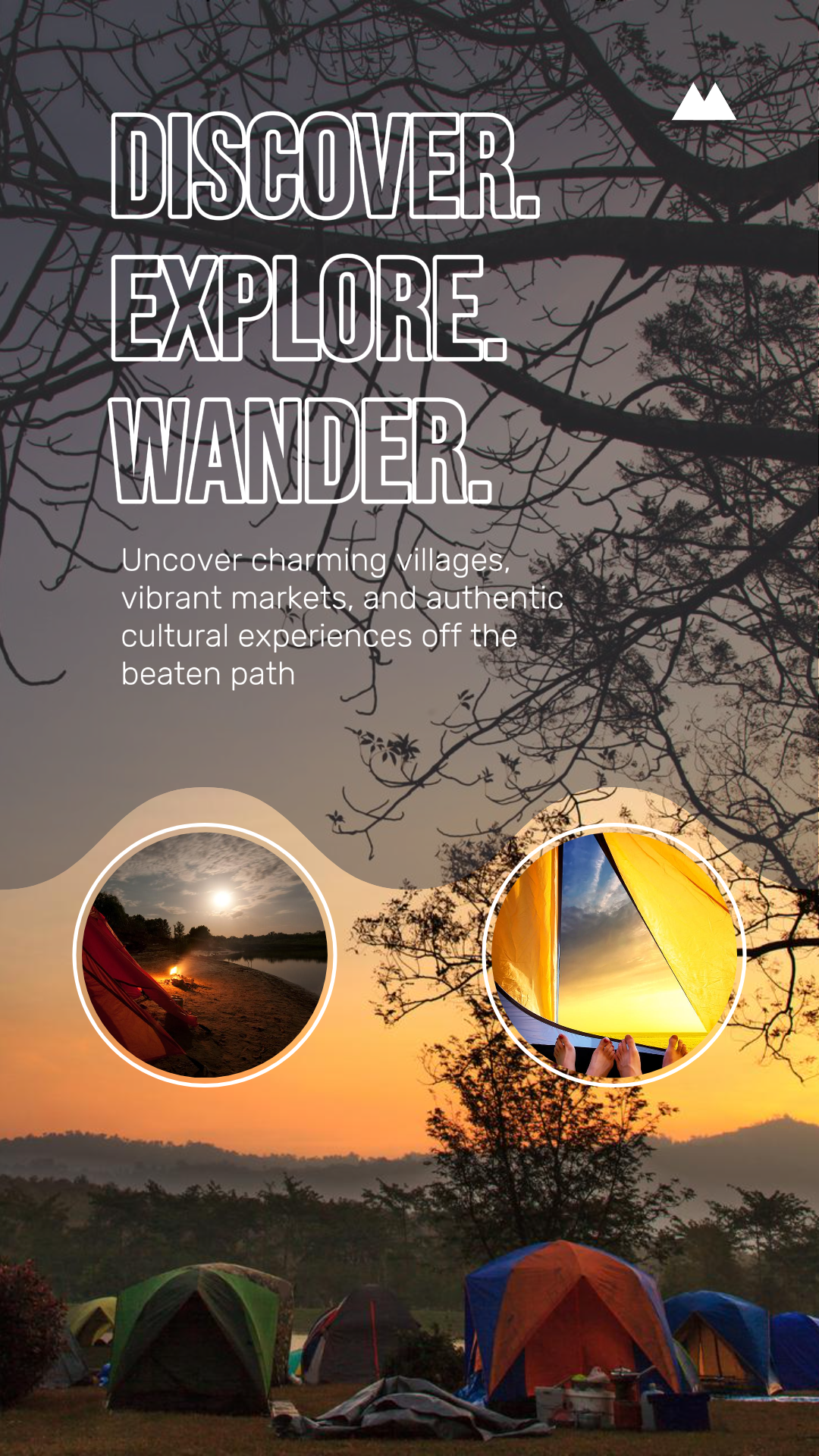 Travel Creative Poster Discover Explore Wander