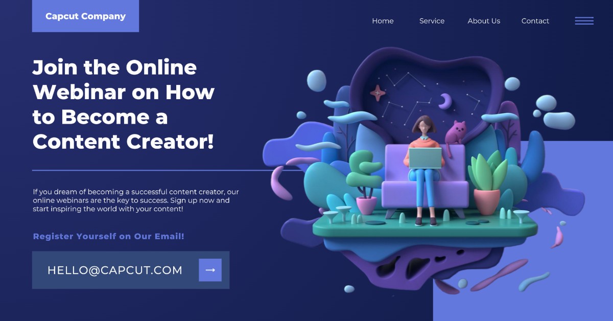 Content Creator Webinar Facebook App Ad
