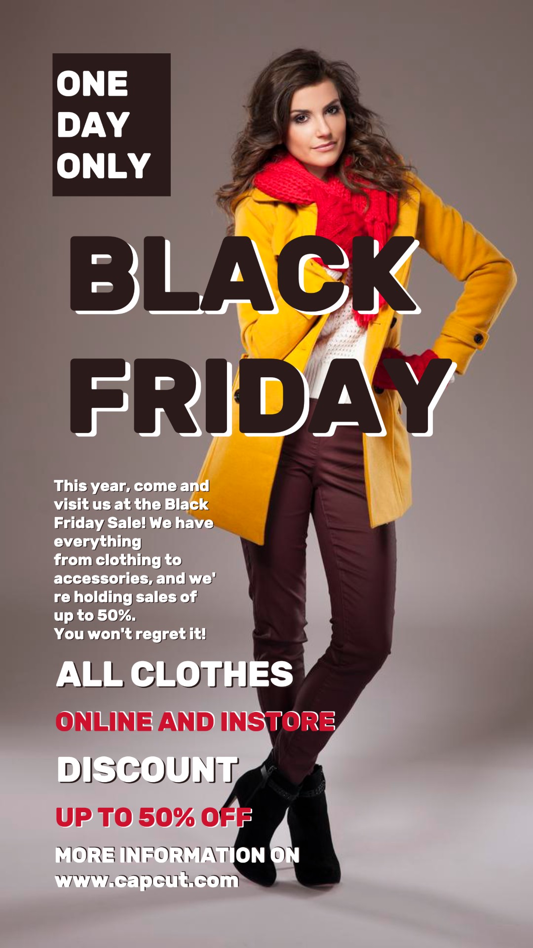 PROMOCIÓN DEL VIERNES NEGRO HISTORIA DE INSTAGRAM