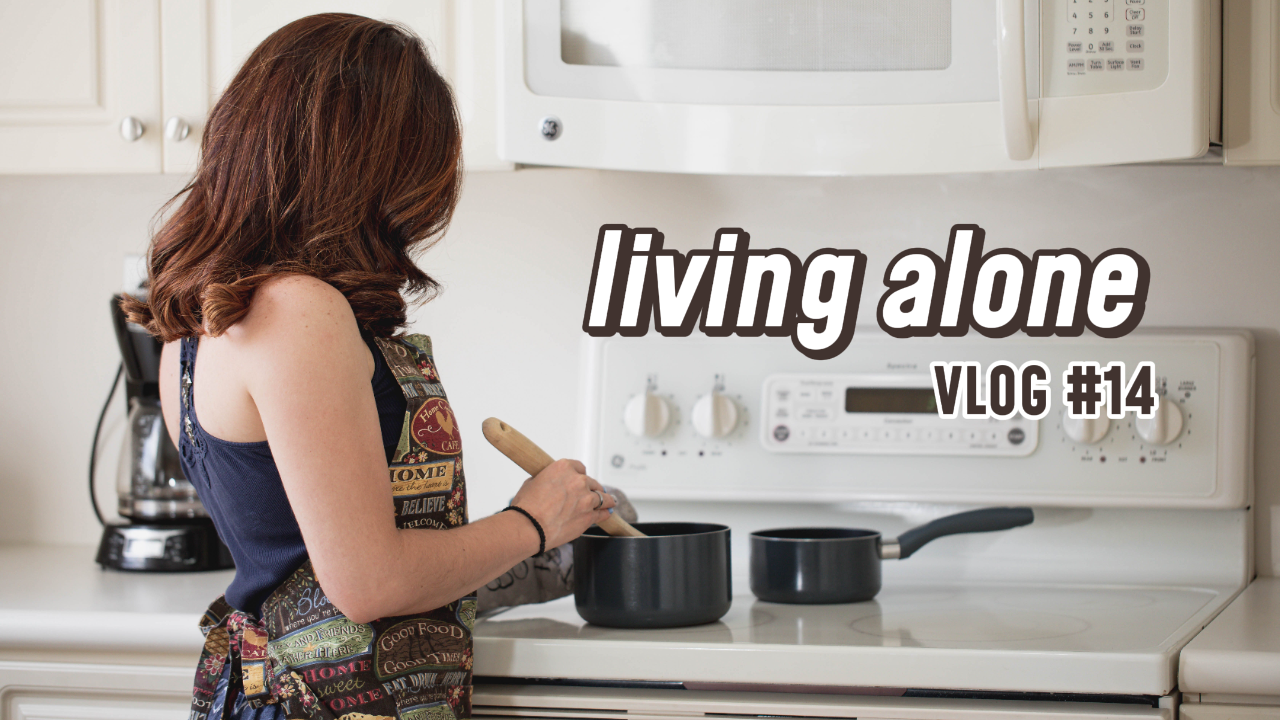 Youtube Thumbnail - Vlog - Living Alone Vlog