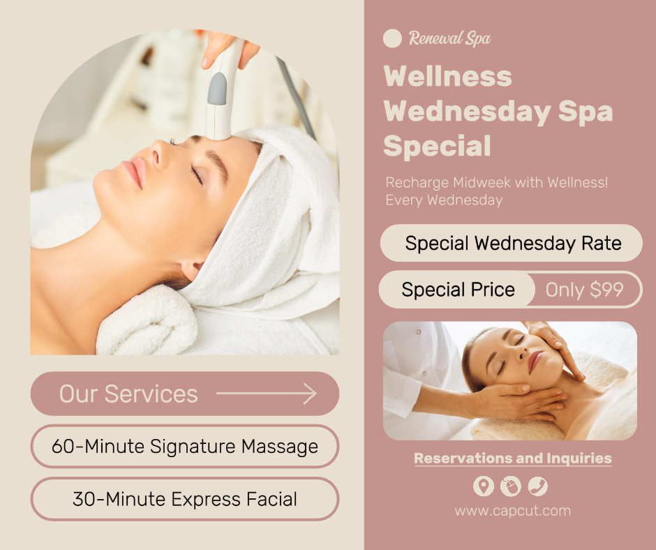 Promoción de Spa de Cuidado Personal