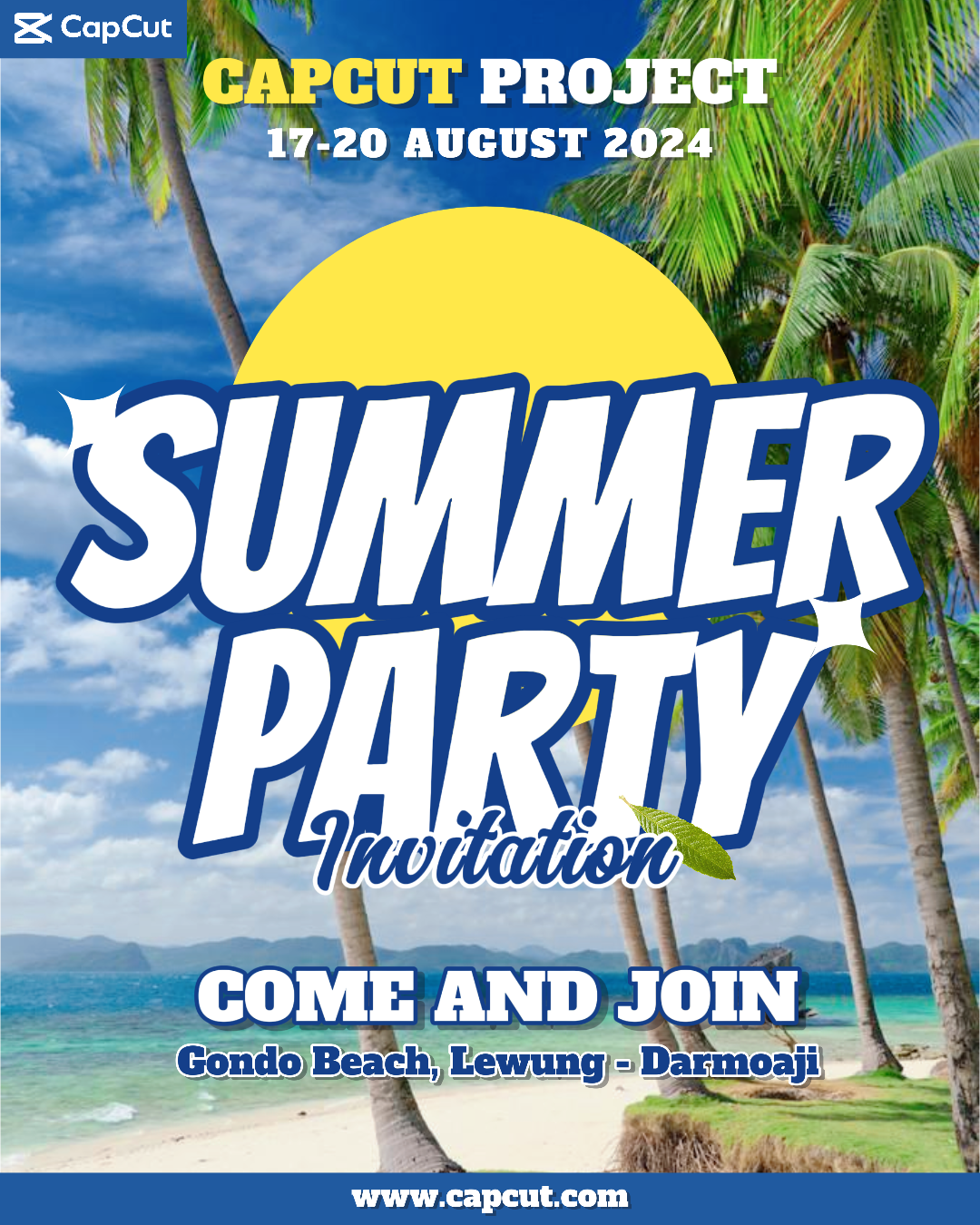 capcut template cover