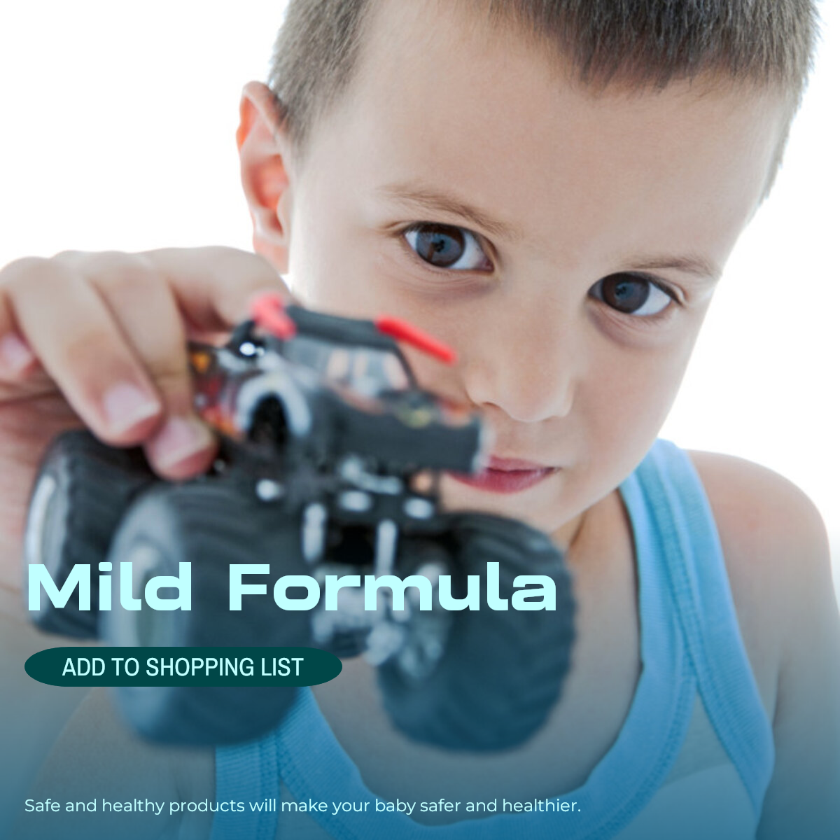 Exhibición de productos de cuidado materno e infantil