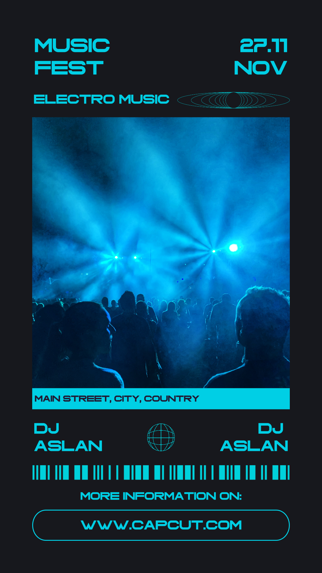 cerita instagram selebaran festival musik