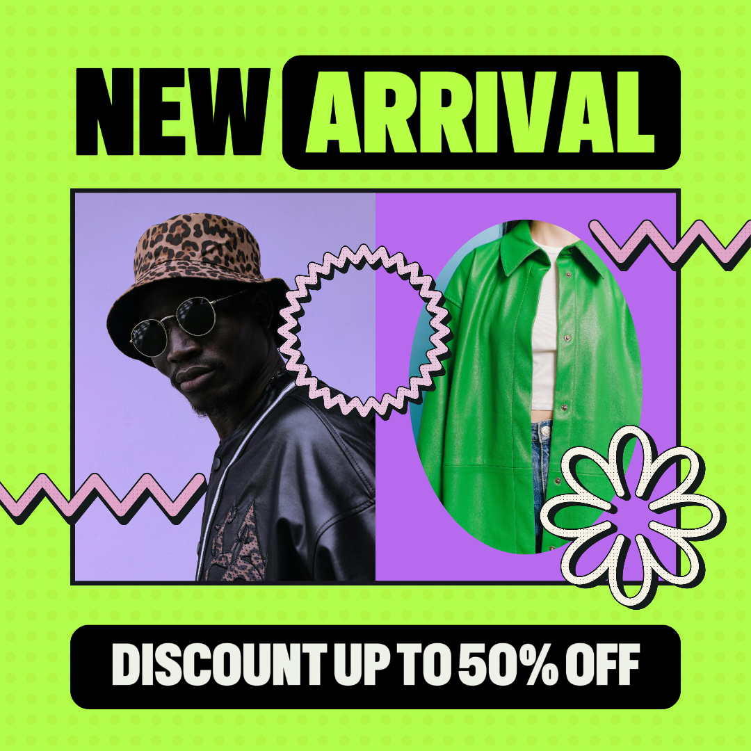 Moda Tom Em Tom Estilo Instagram Post Verde 