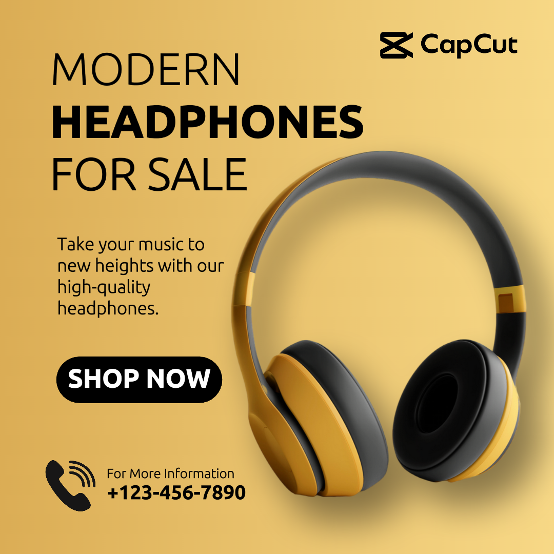 Electronics Instagram Post Headphones