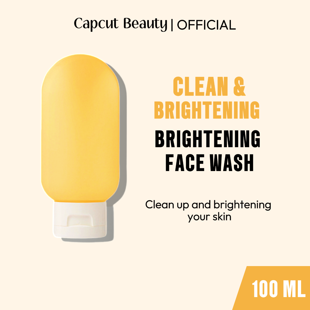 Comercio electrónico Beauty Care Vitamina C Pantalla de lavado facial