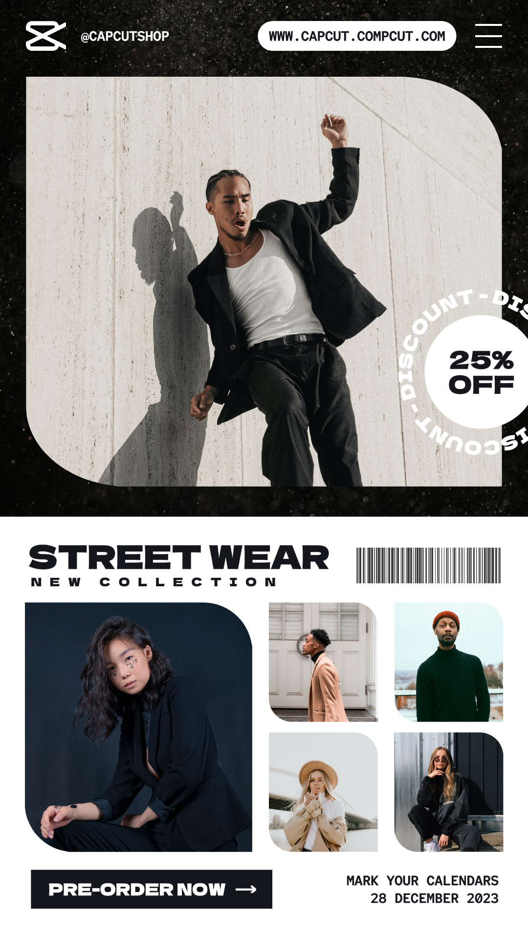 capcut template cover