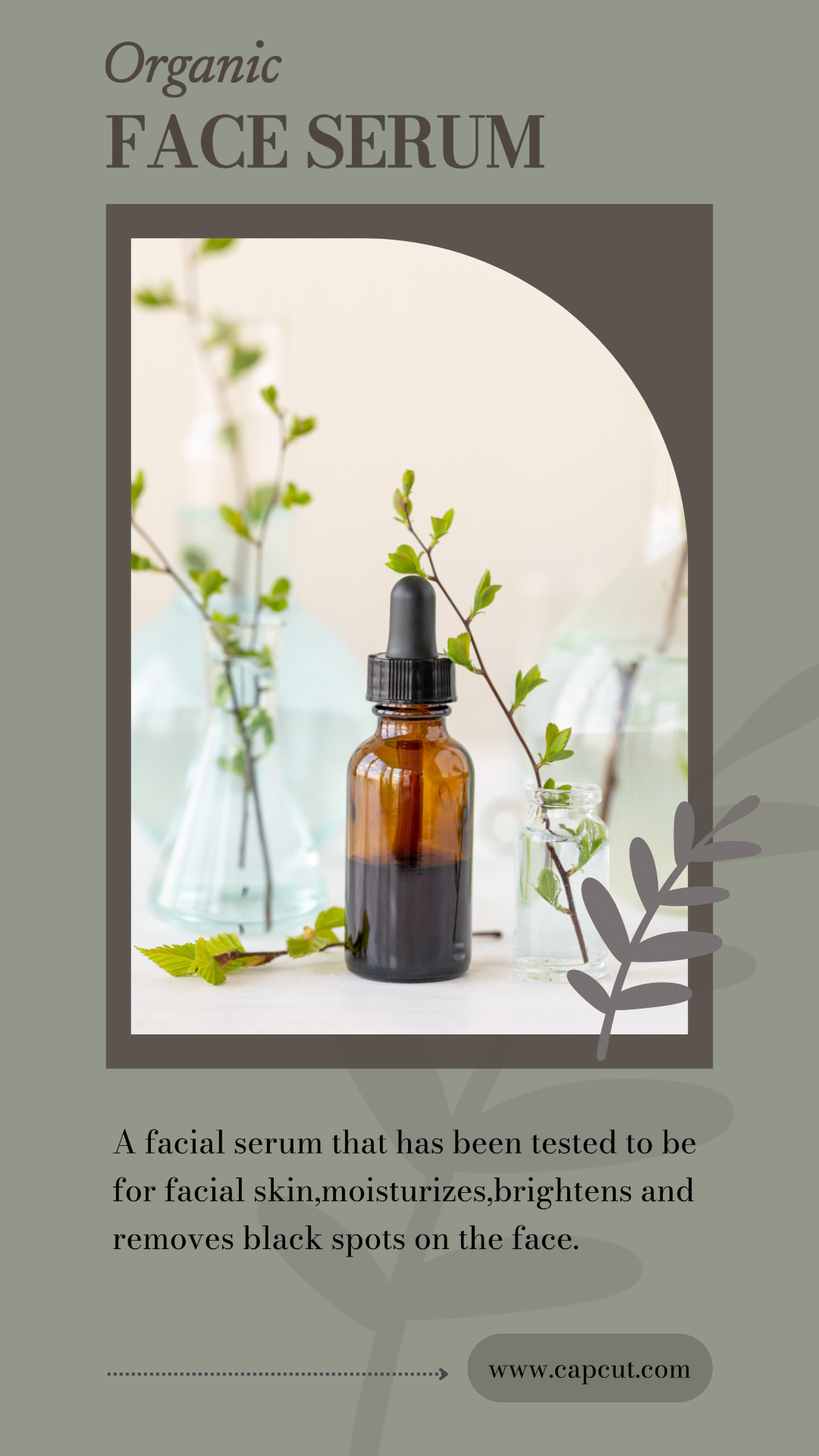 Beauty Care-Cartel de marketing, cuidado de la piel, suero facial, exhibición de productos, promoción de ventas.