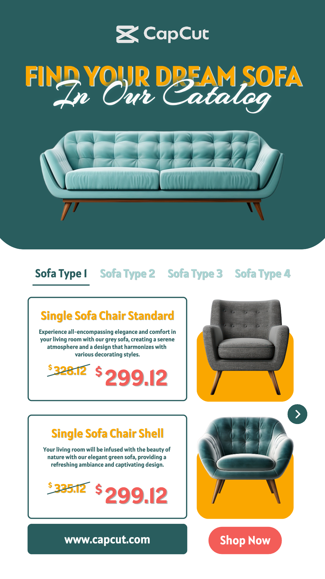 Find Your Dream Sofa In Our Catalog Instagram Story