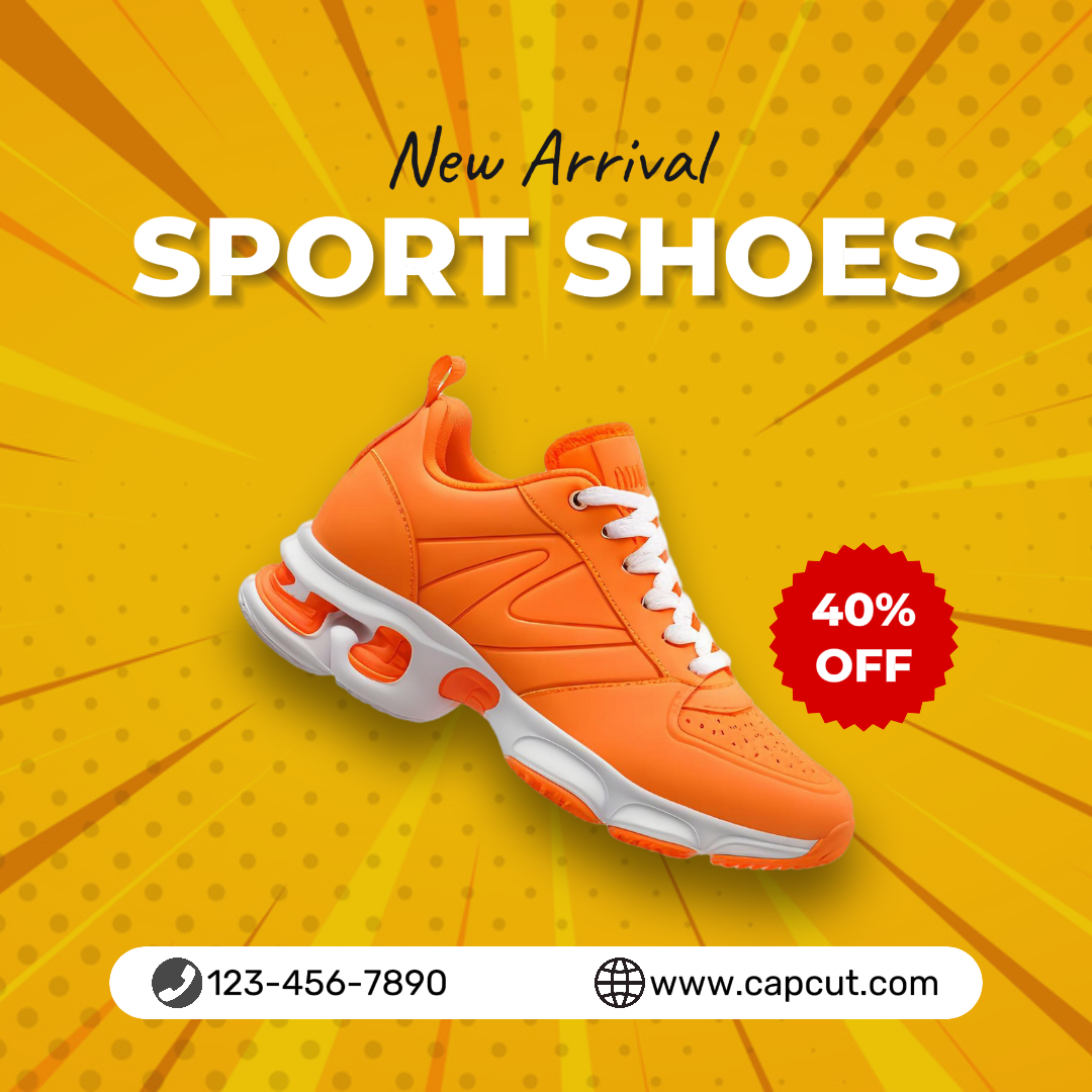 Nueva Llegada Zapatos Deportivos Publicación De Instagram