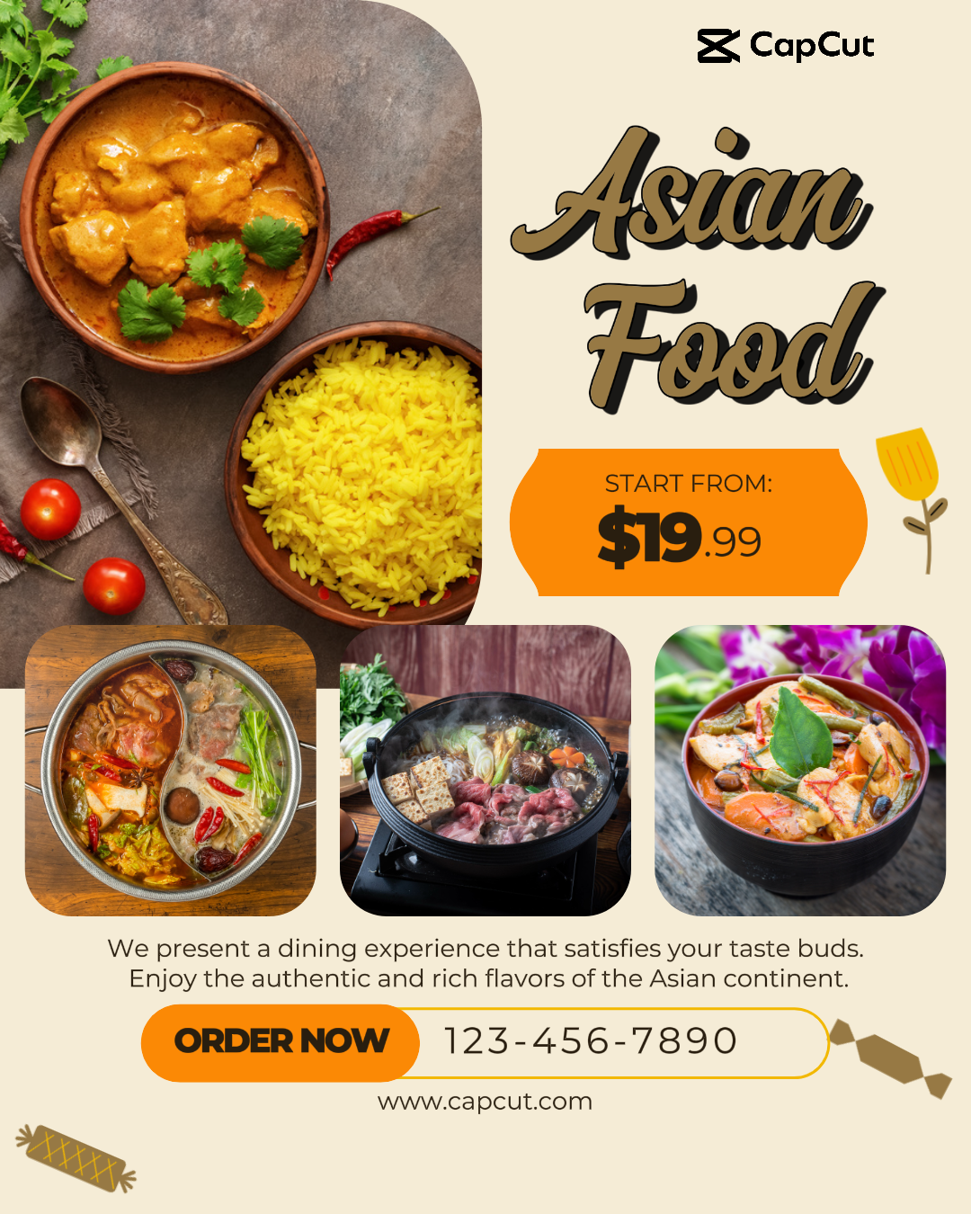 Food & Beverage Asian Food Instagram Portrait