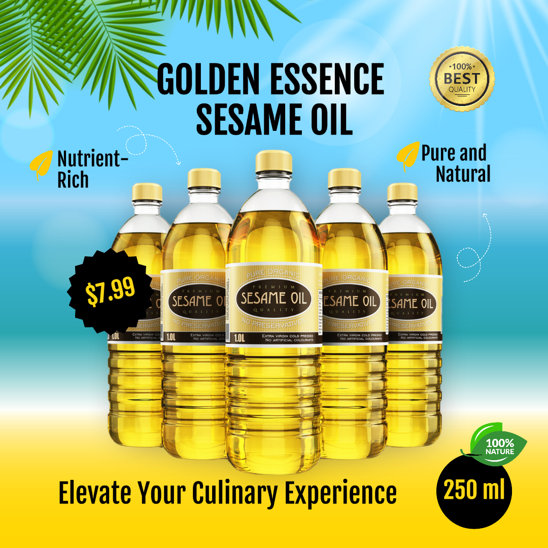 E-commerce Food Cooking Oil Hero Images