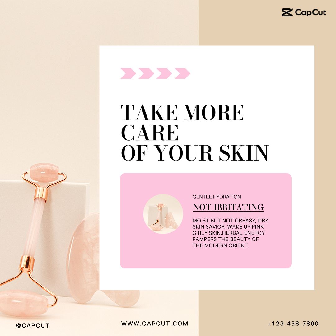 Beauty & Daily Chemicals Schönheitsgerät zeigt ins