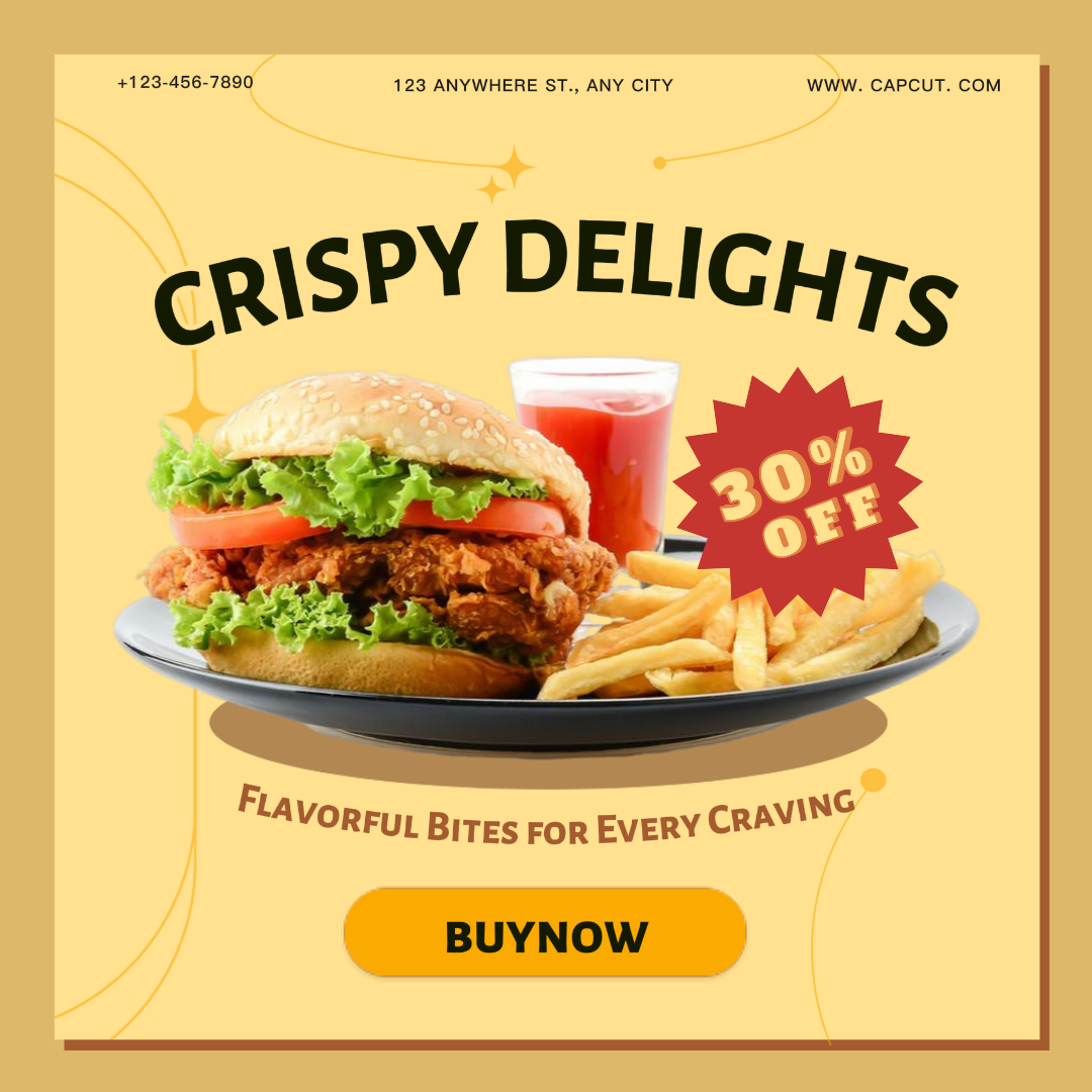 Food n Brevery Crispy Delights Post Instagram