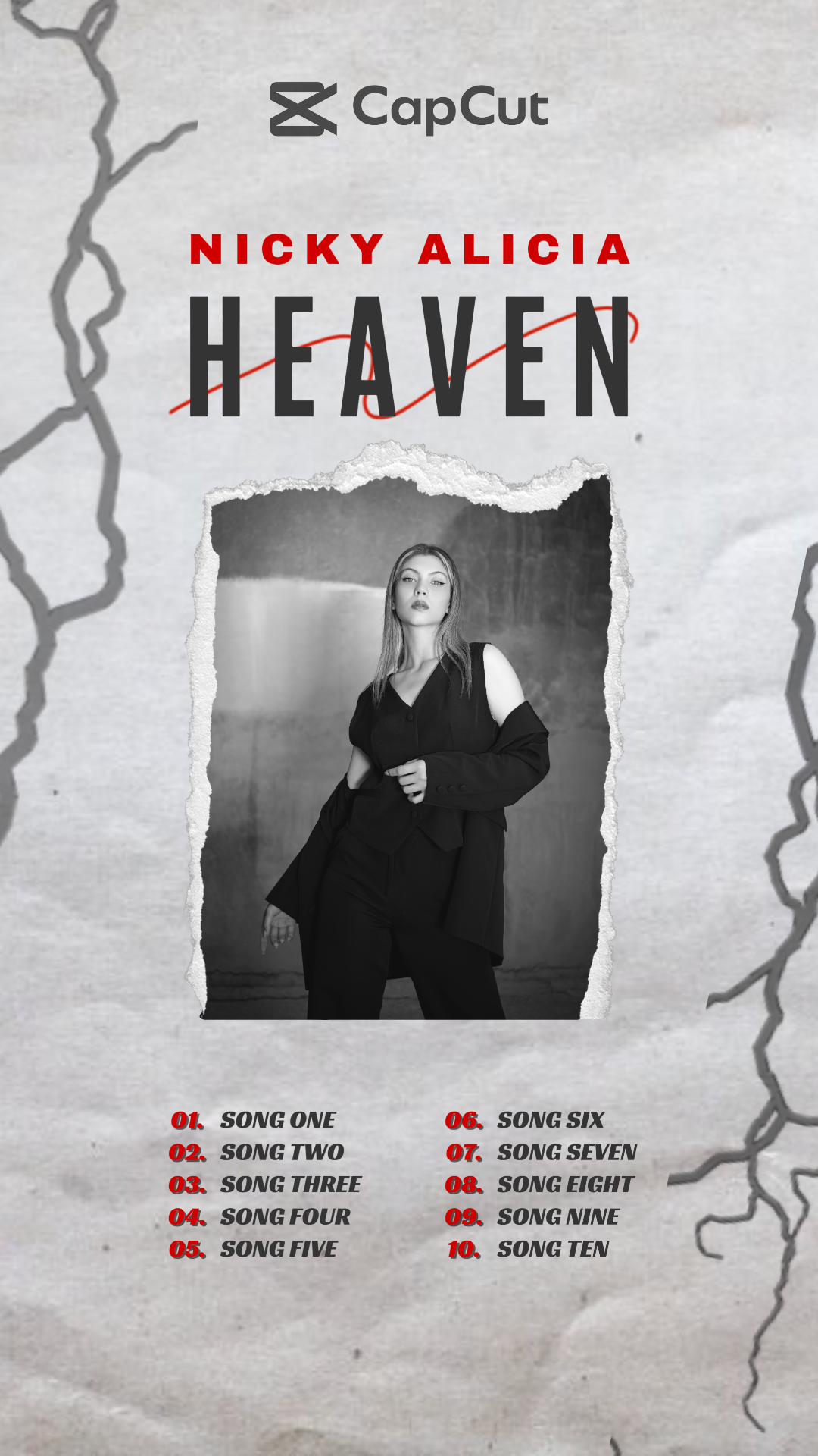 capcut template cover