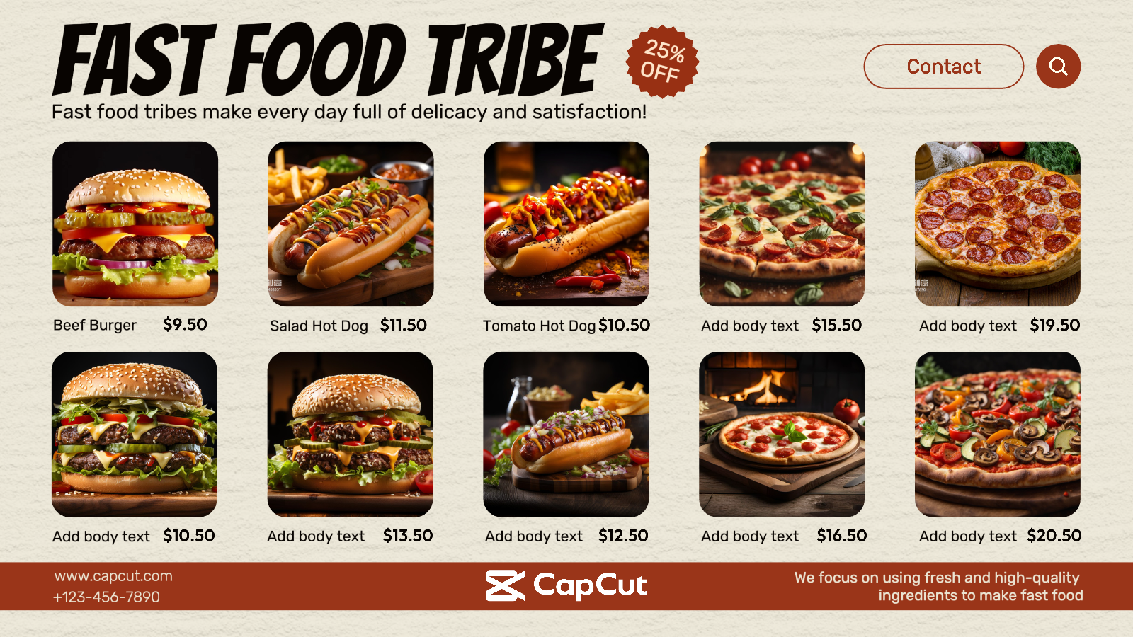 capcut template cover