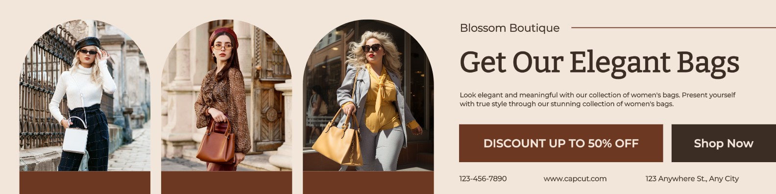 Promoção Bolsa de Mulher Banner do LinkedIn