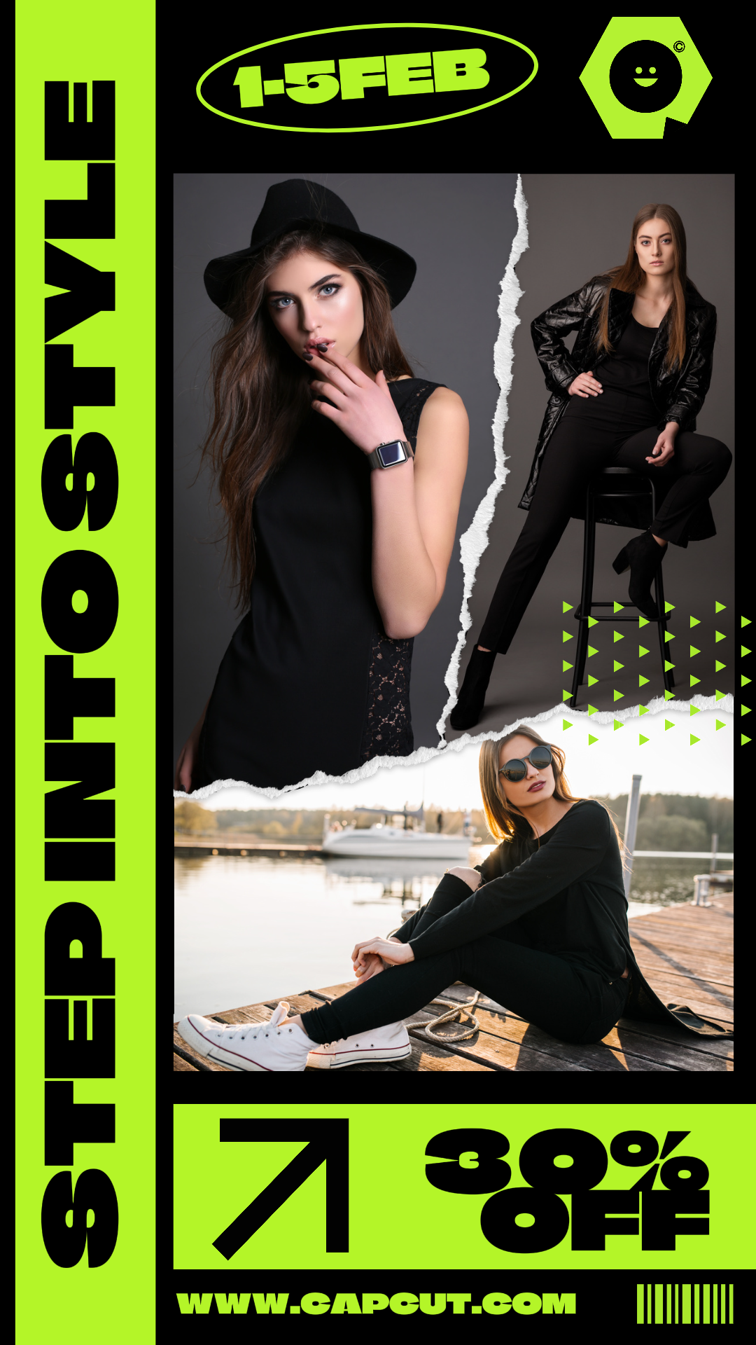 3 Multi - Modeschablone Instagram Story