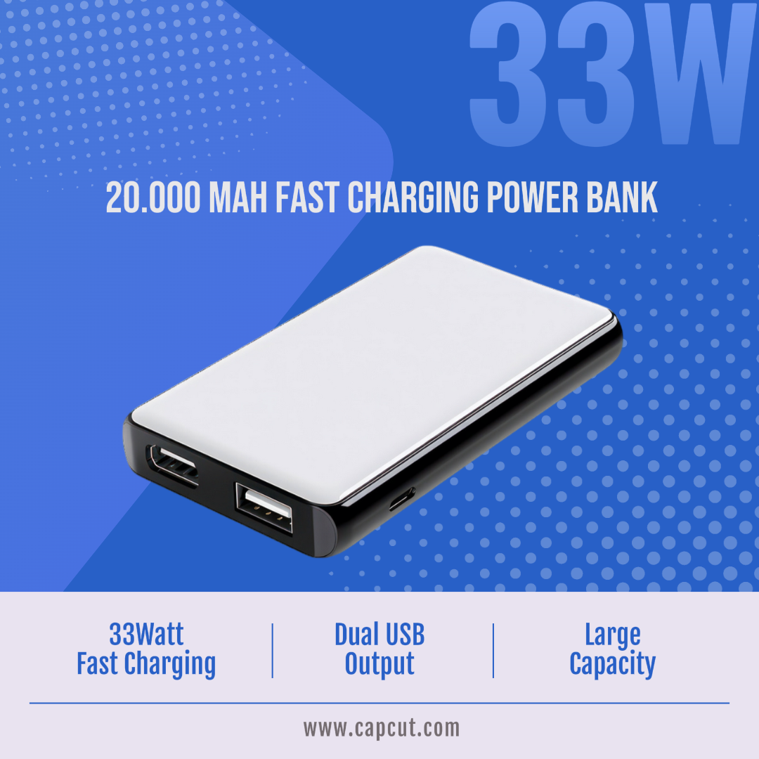 Publicités Facebook Affichage des produits Electronics Powerbank