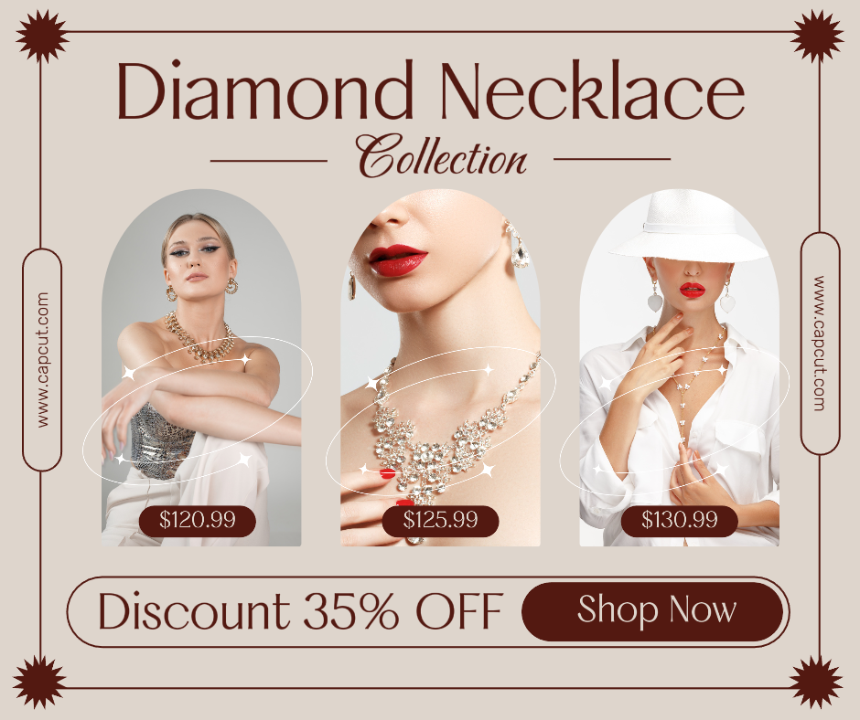 Jewelry and accessories - Marketing Poster Promotion Facebook Post