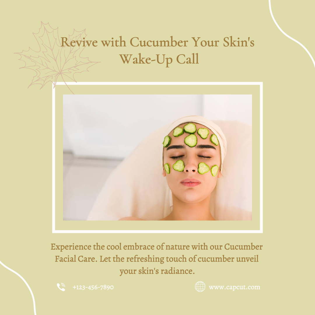 Menü Schönheit und Körperpflege Gurke Instagram Story Creme