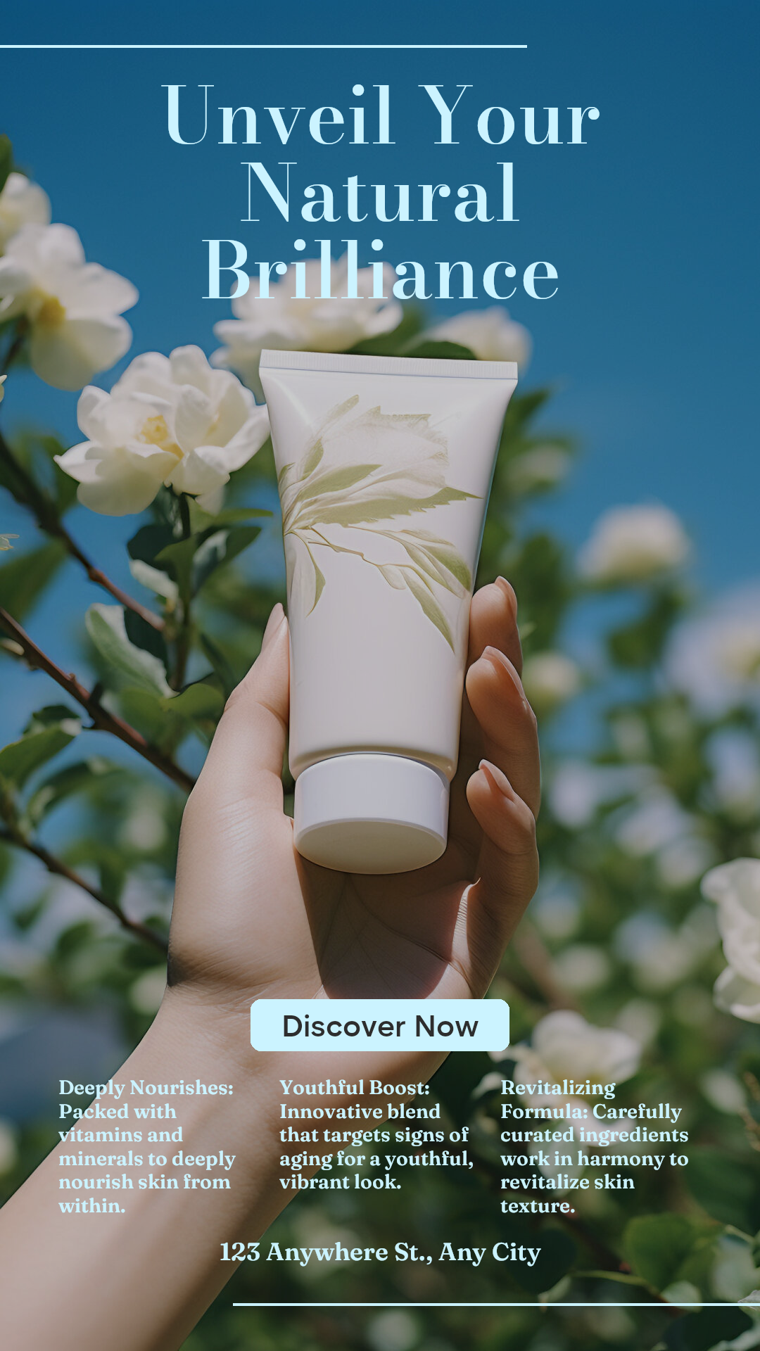 Beauty & Personal care Product display Detail Presentation