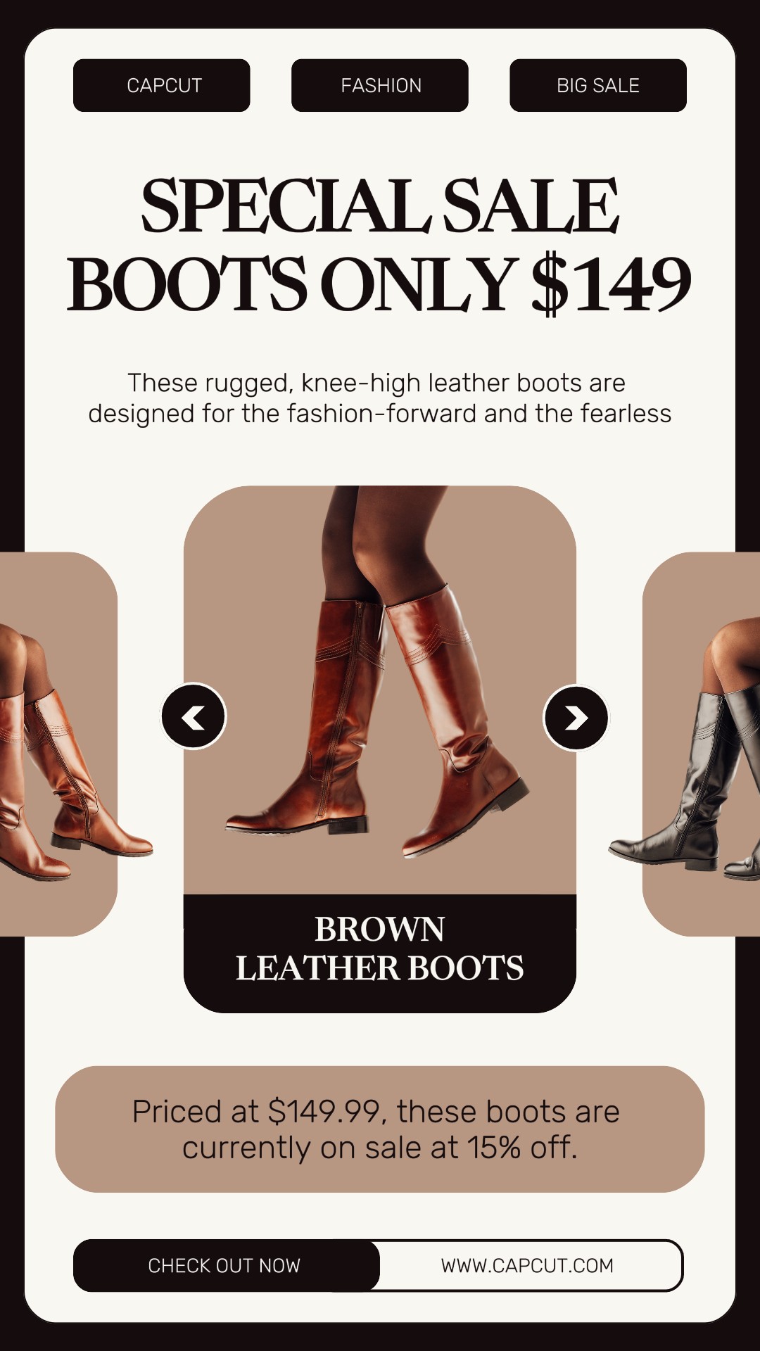 Fashion Promotion Sale Tiktok Post