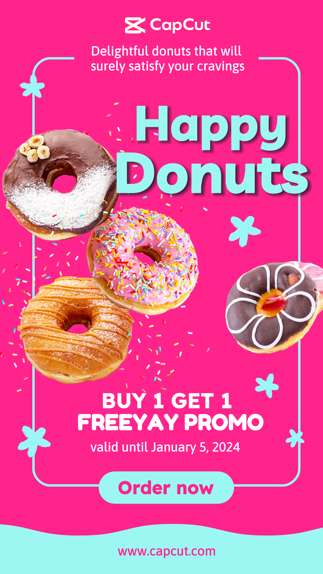 Comida - Happy Donuts Promo Grátis