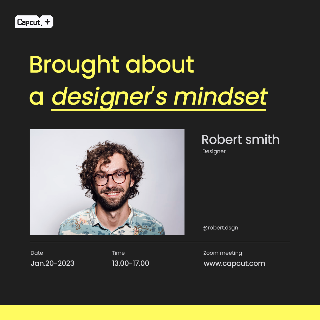 Atividade de oficina post no instagram