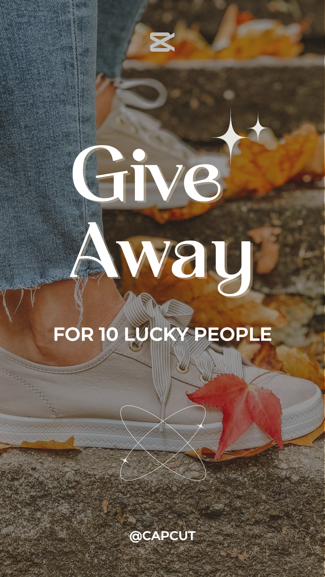 Clothing and Shoes Giveaway instagram story white