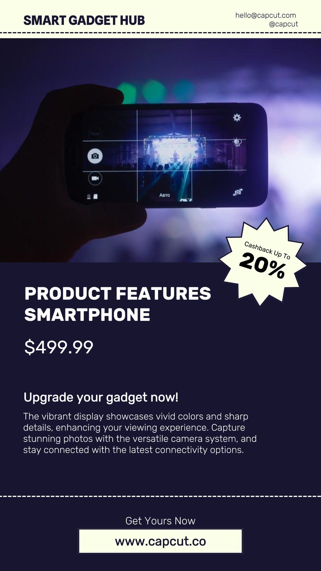 Electronic Product Features Instagram Story
