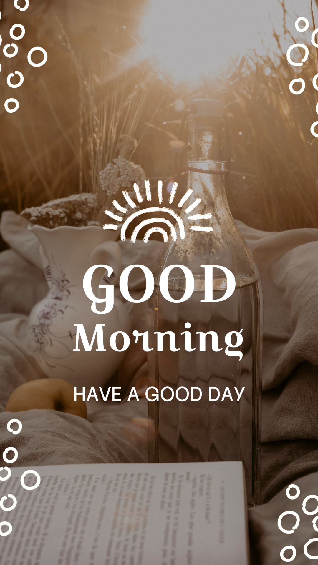 Tiktok miniatura indústria geral tiktok capa de vídeo bom dia