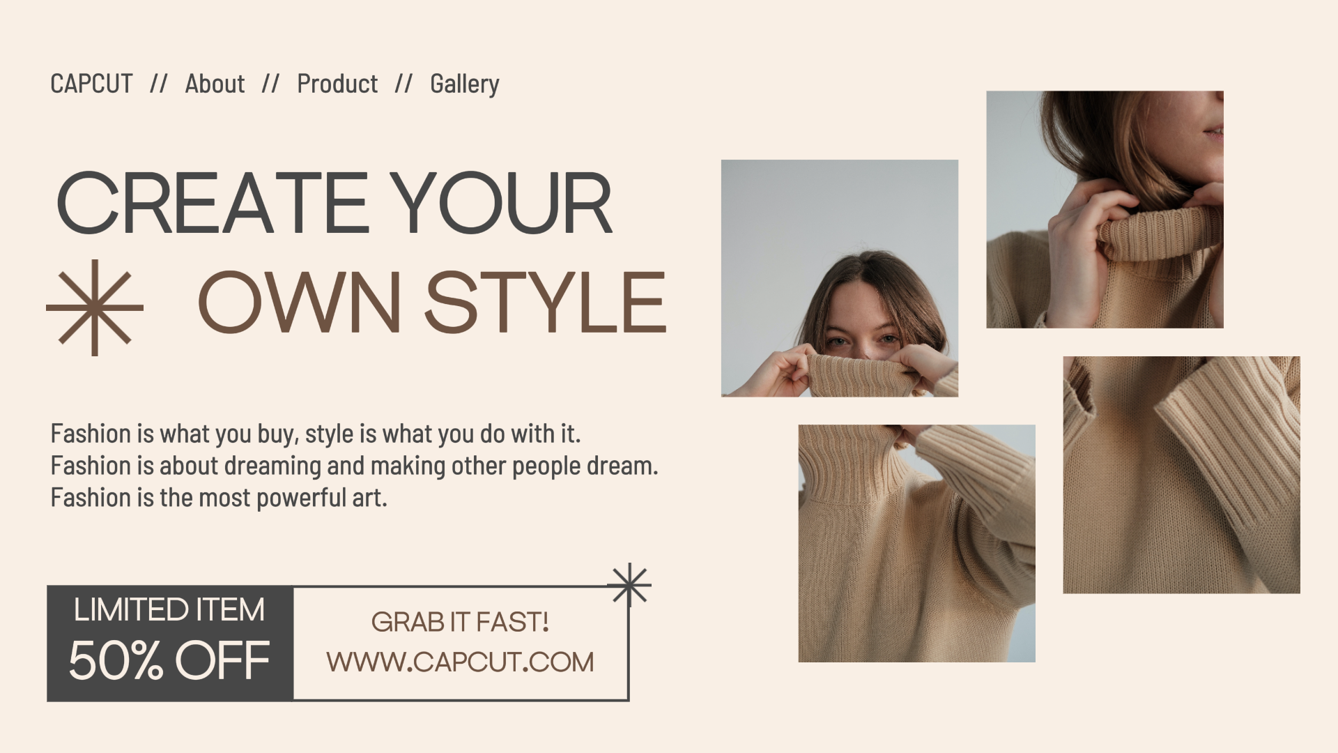 capcut template cover