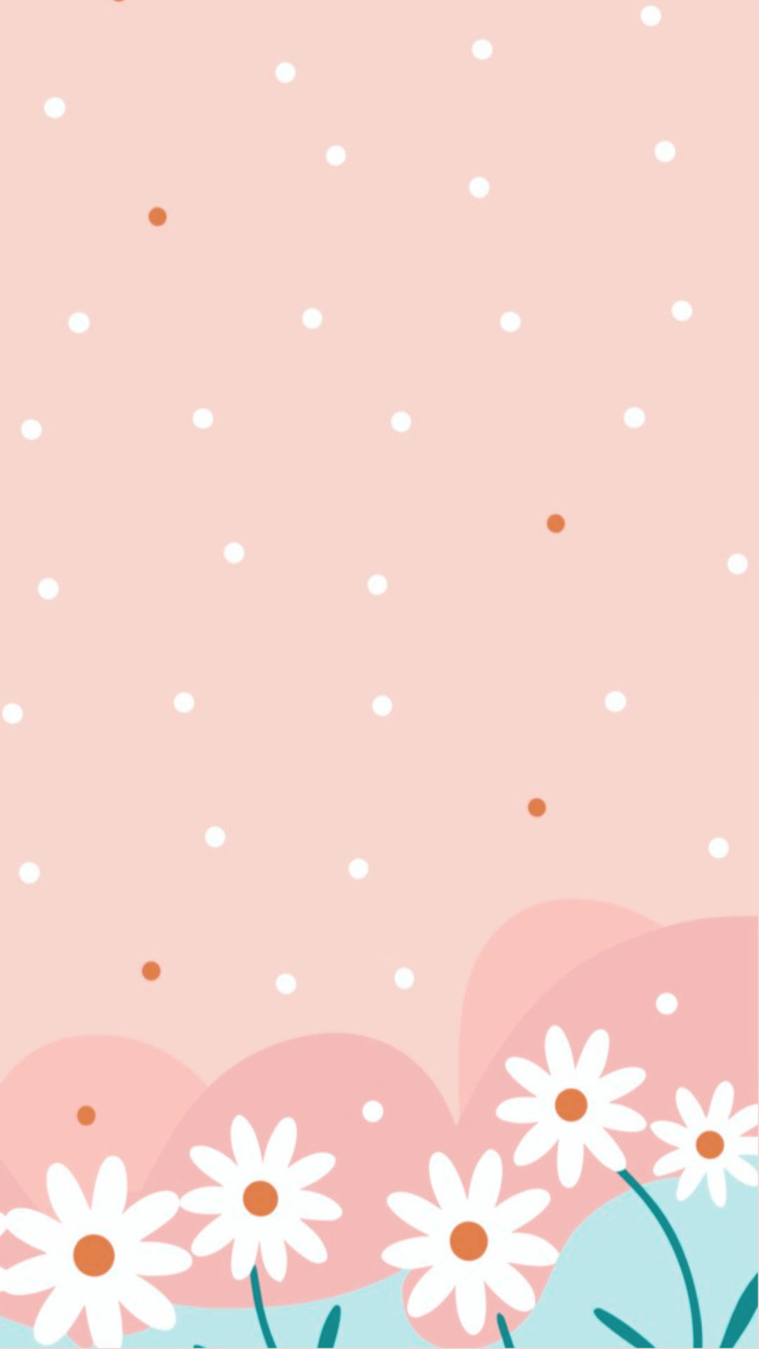 Tapete Kreativ Poster Blume Weiß Rosa