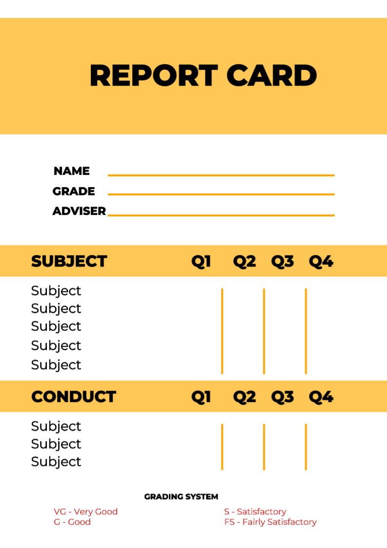 Boleta de calificaciones 