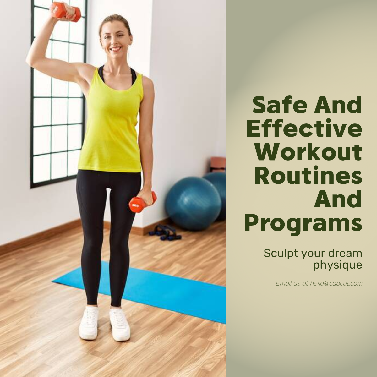 Workout & Fitness Effect Display