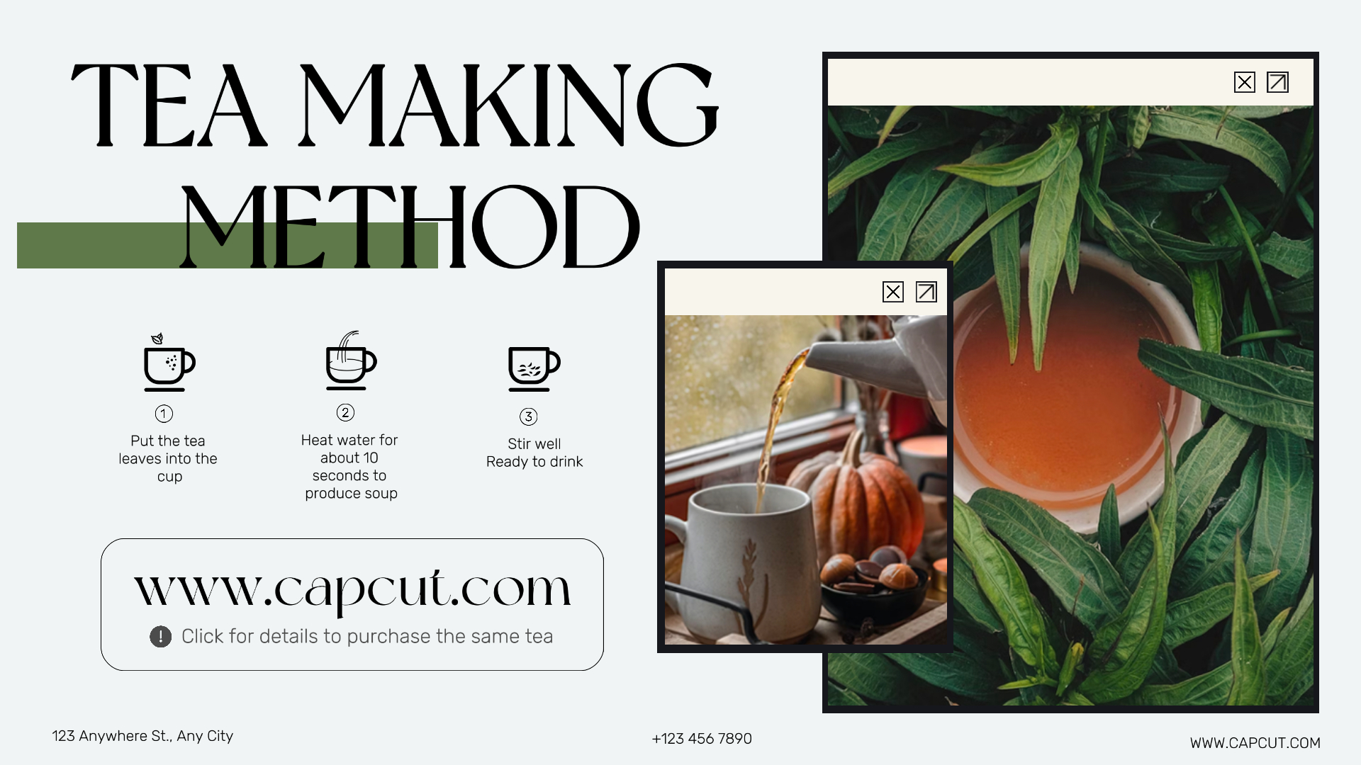  Tutorial zur Lebensmittel- und Teezubereitung Minimalistisch