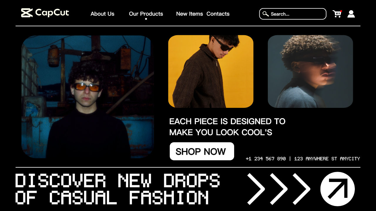 capcut template cover