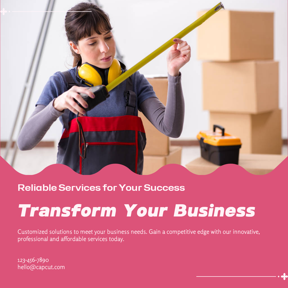 Présentation de l'entreprise de services