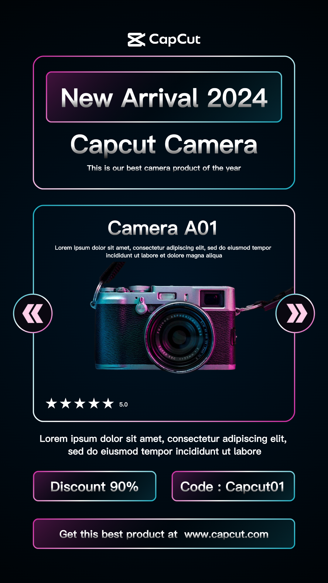 capcut template cover