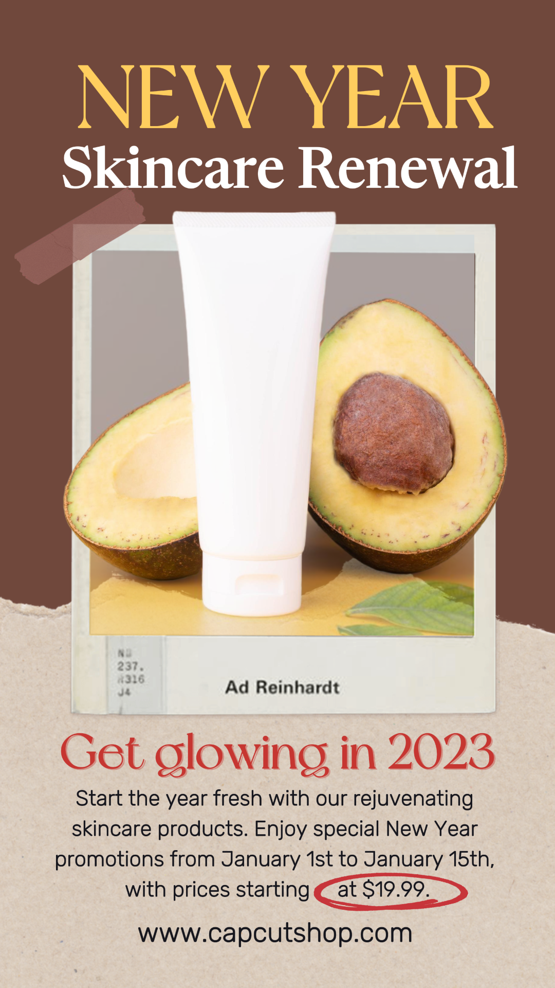 Skincare Renewal New Year Story