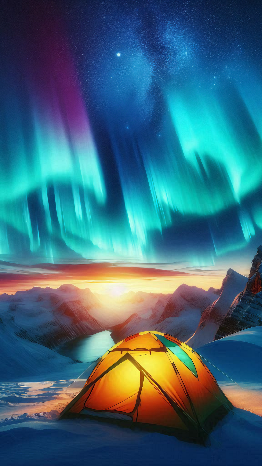 Wallpaper creative poster scenery