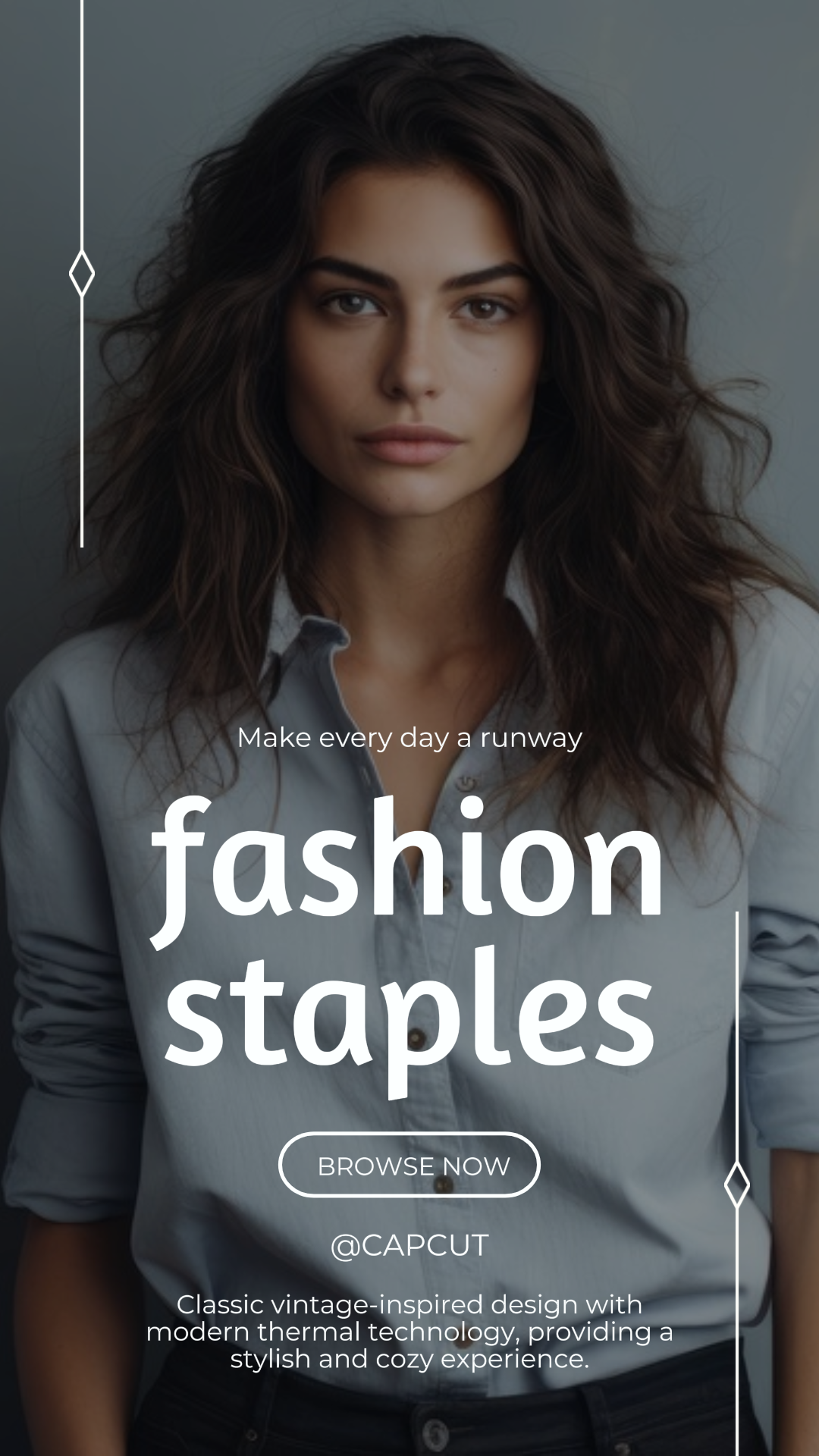 Postagem da história da Fashion Staples