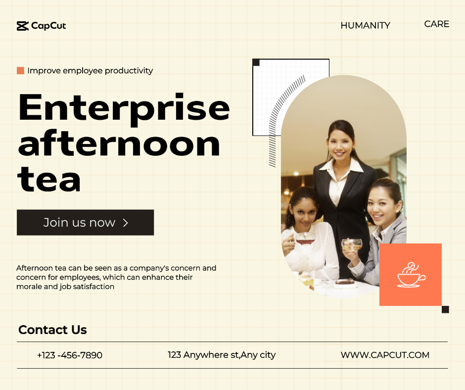 Bisnis Acara teh sore Enterprise Minimalis 