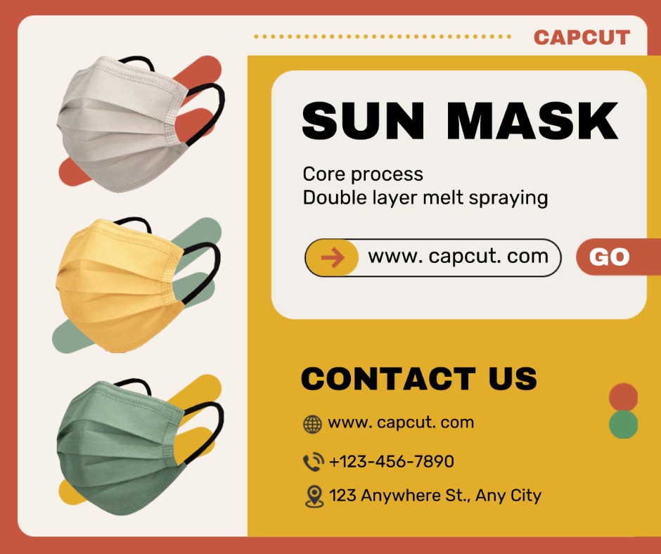 Masker Matahari Medis Pendatang baru Warna-warni