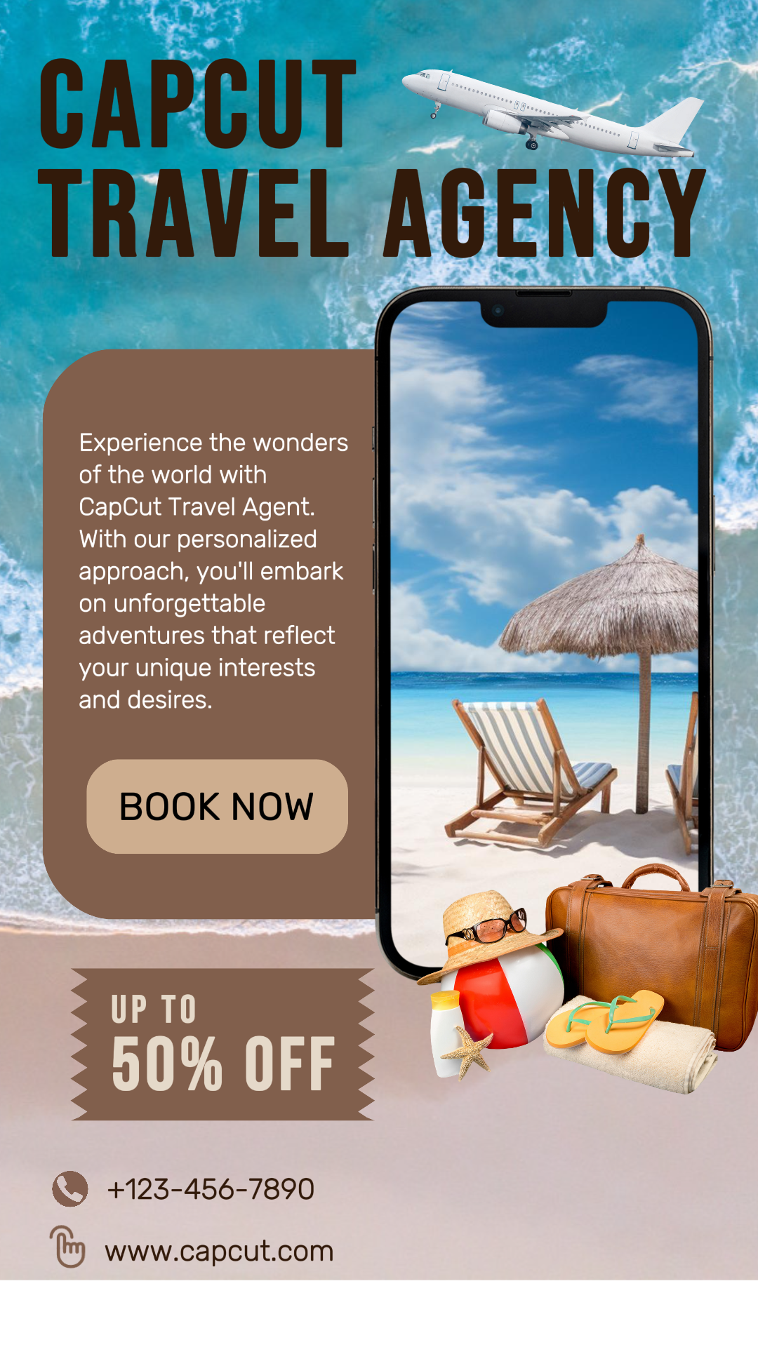 Travel - Creative Poster Instagram Story Travel Agency Poster