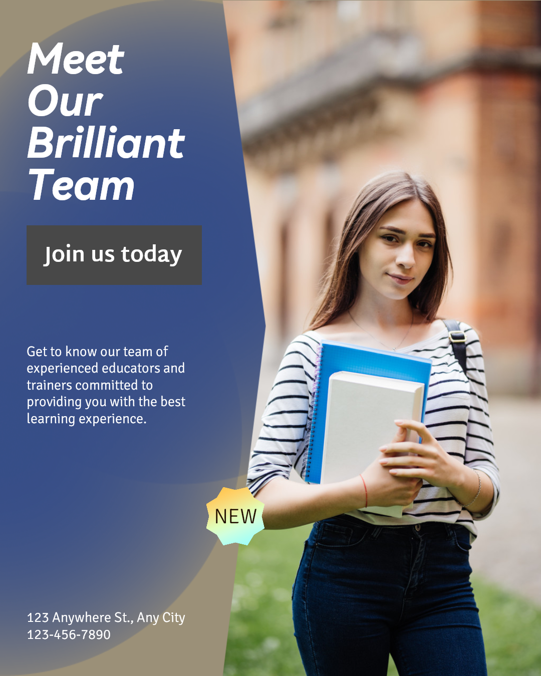 Présentation de l'équipe d'éducation et de formation